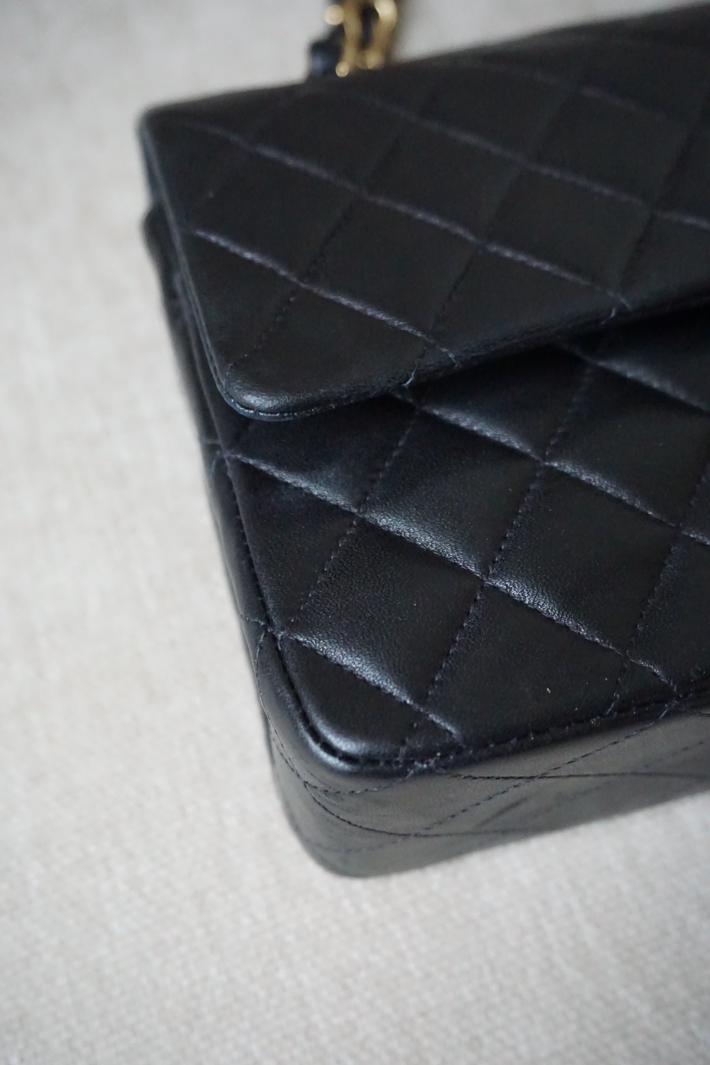Pre-Loved Chanel Black Medium Classic Flap