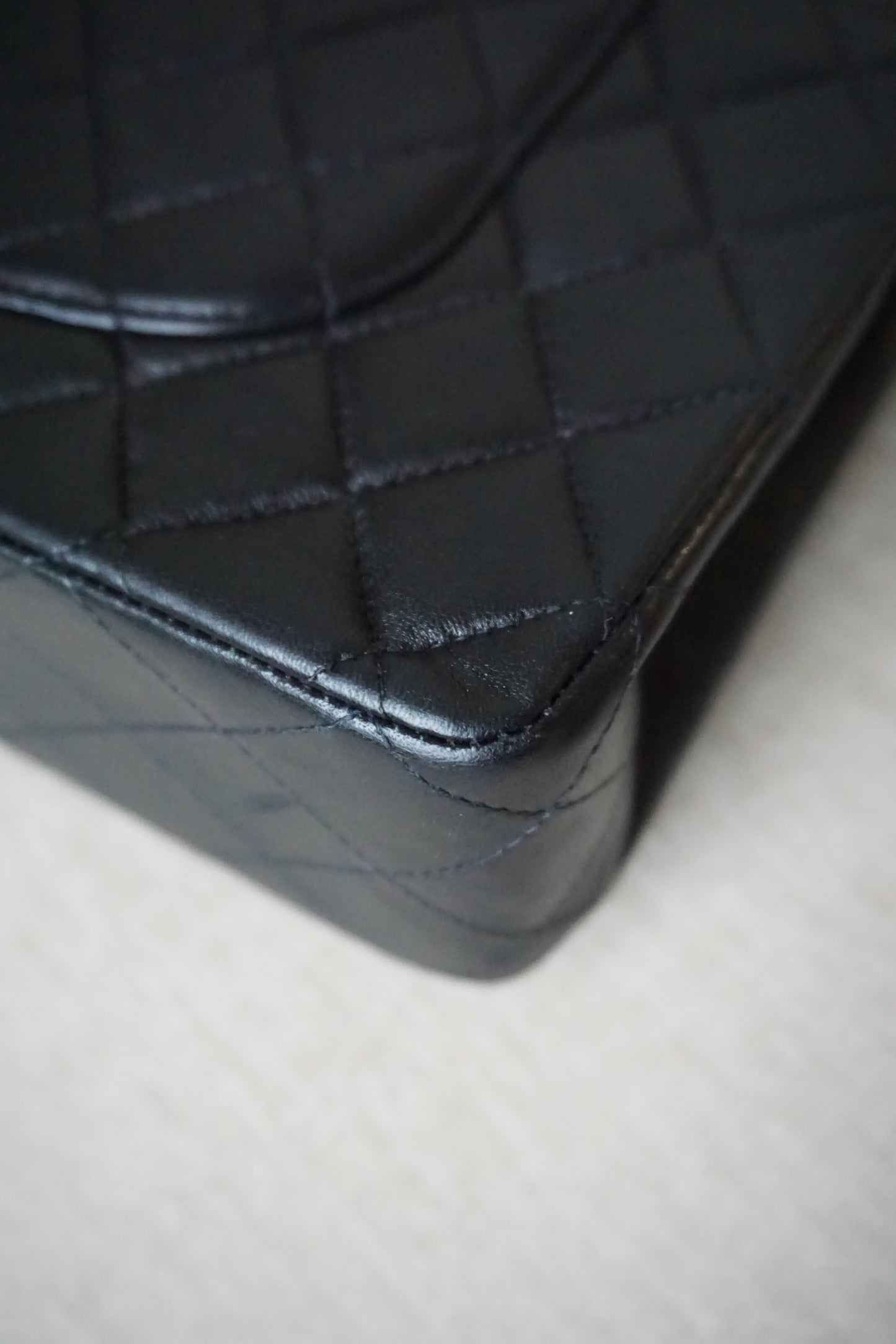 Pre-Loved Chanel Black Medium Classic Flap