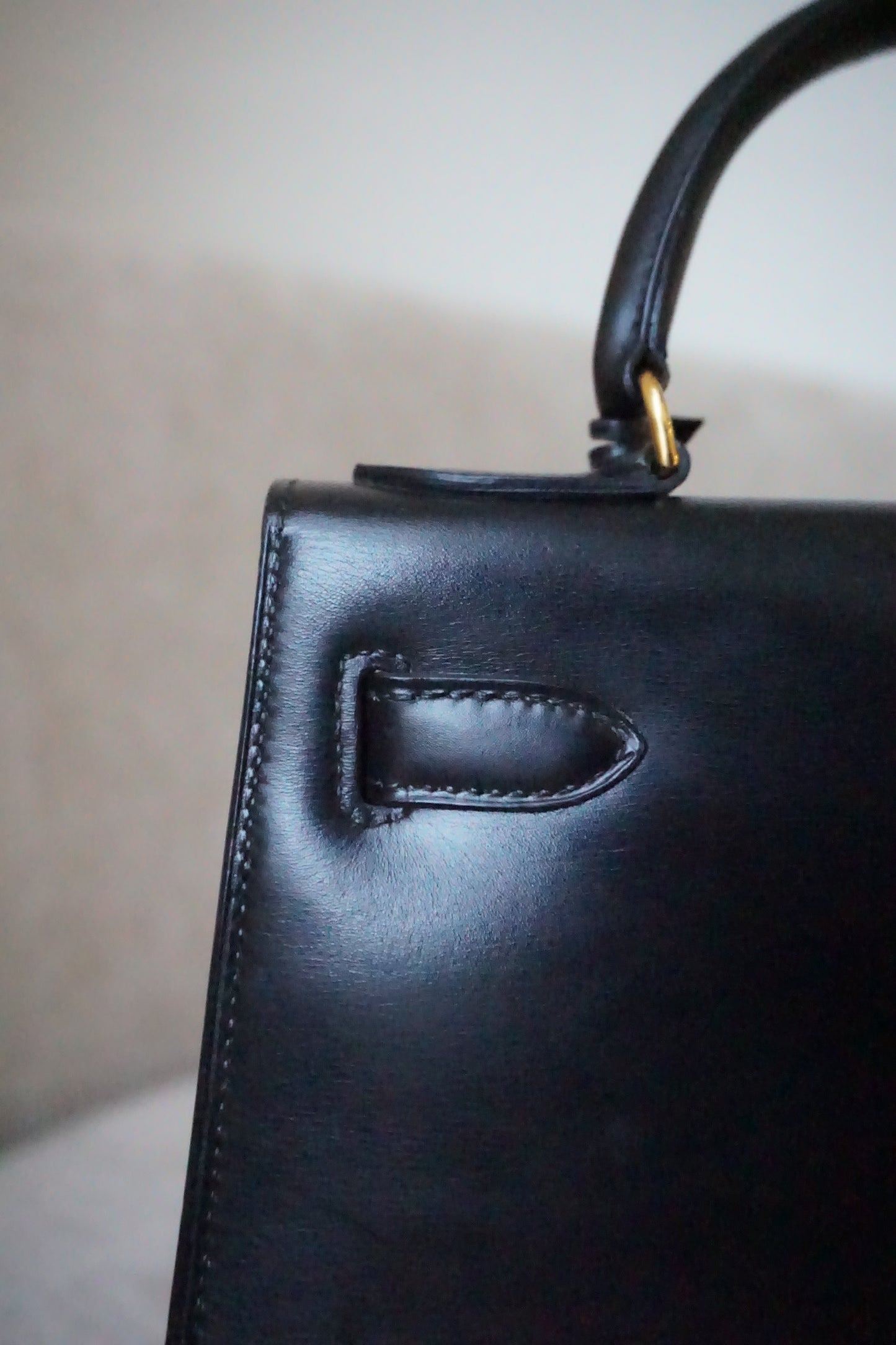 Pre-Loved Hermès Kelly 28 Black Box
