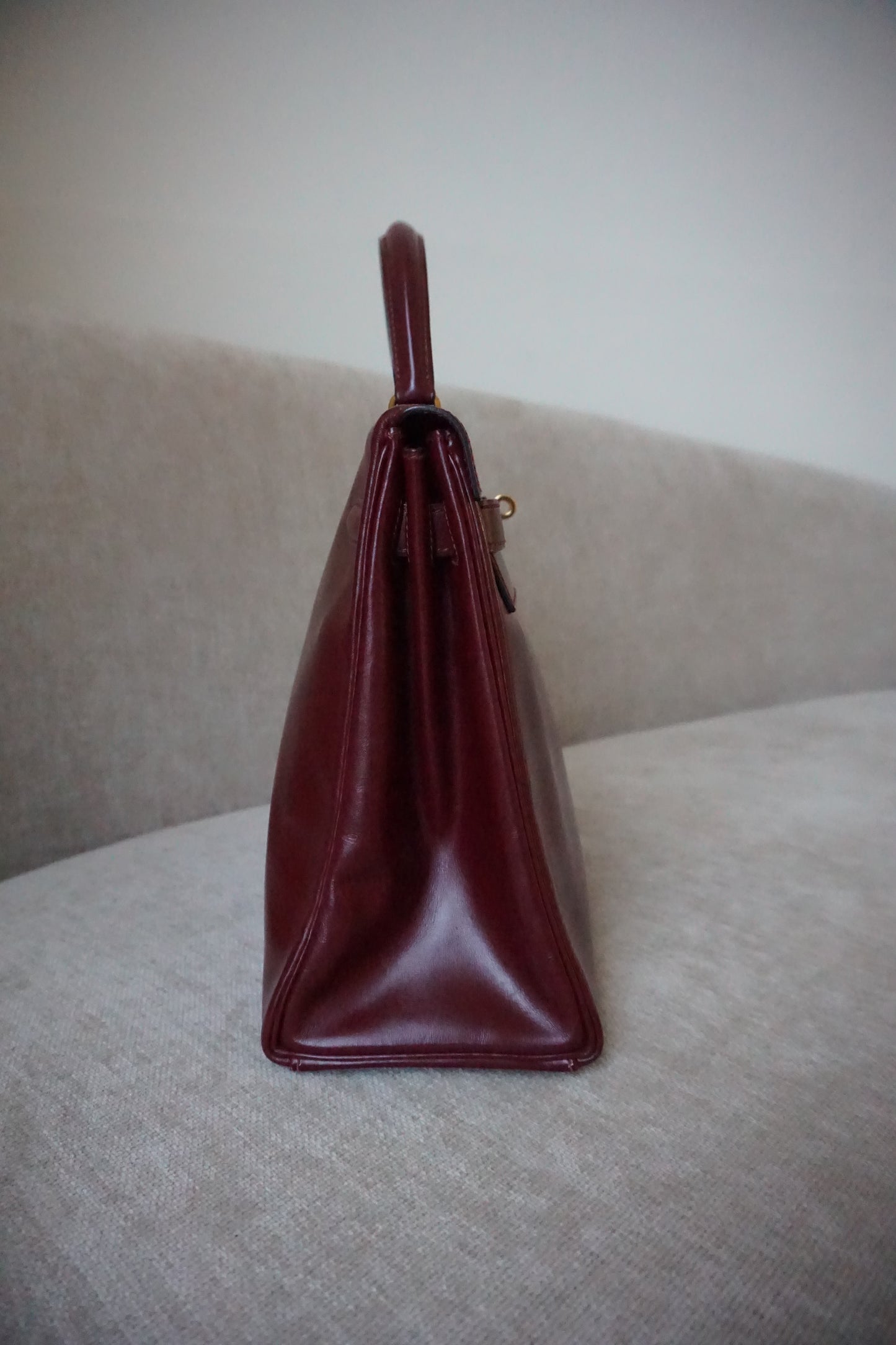 Pre-Loved Kelly 32 Rouge H Box