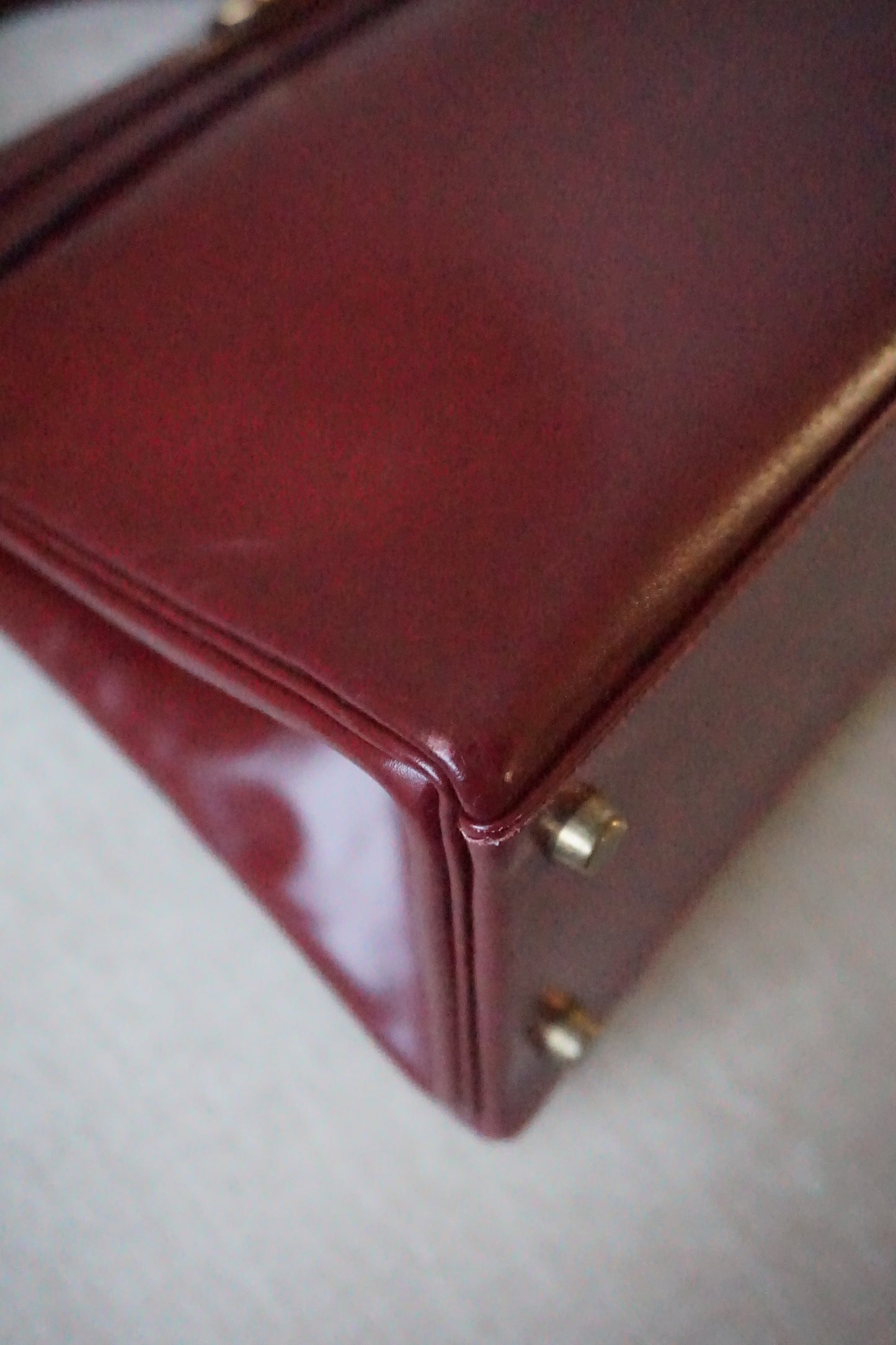 Pre-Loved Kelly 32 Rouge H Box