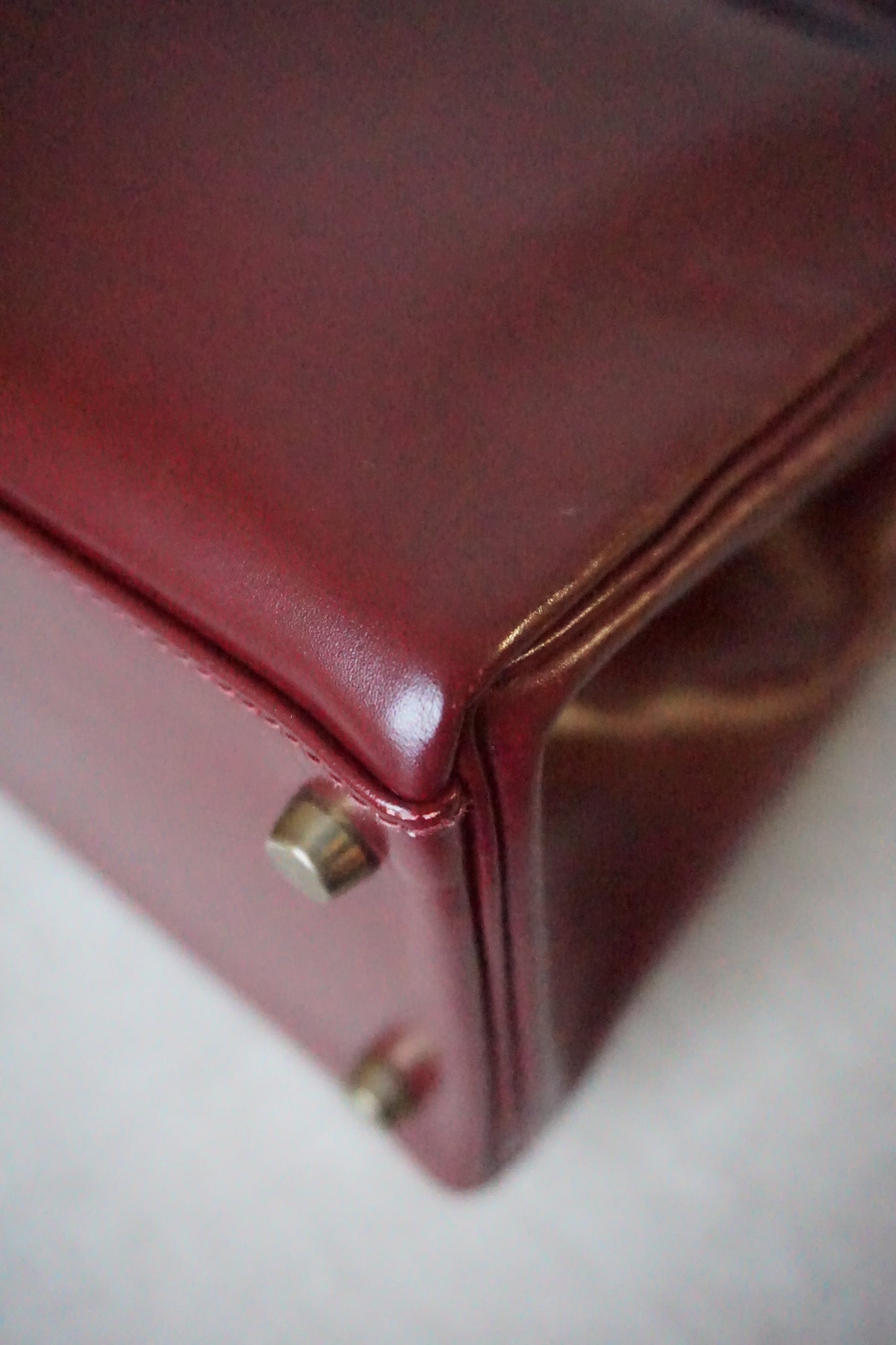 Pre-Loved Kelly 32 Rouge H Box