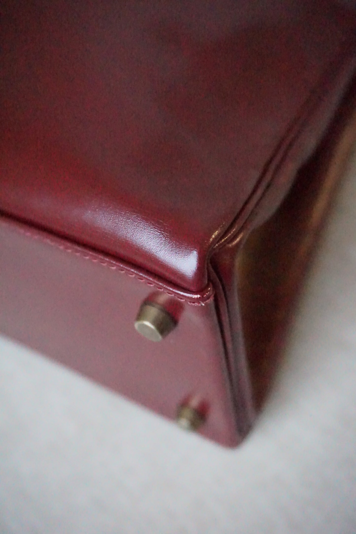 Pre-Loved Kelly 32 Rouge H Box