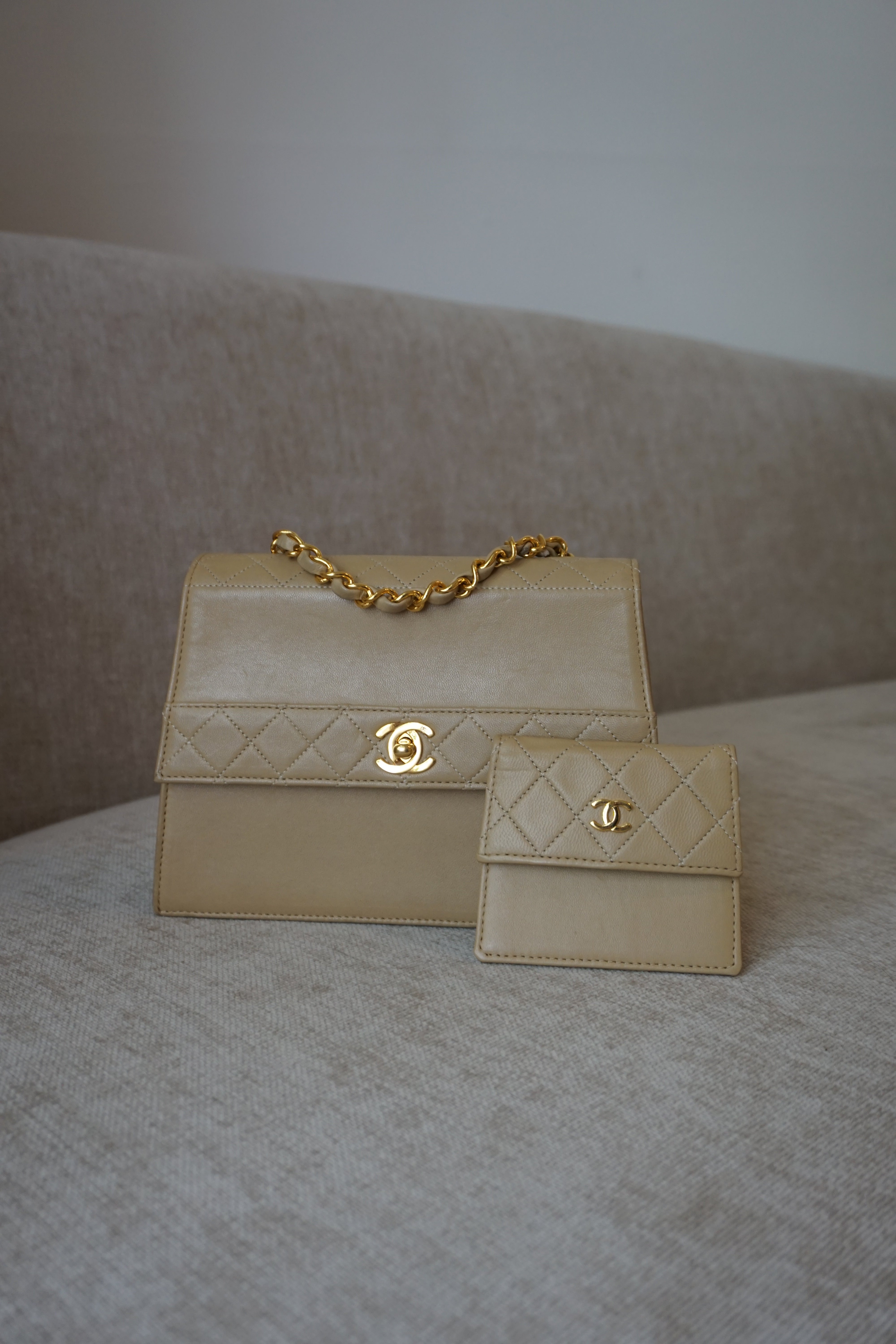 Chanel trapezoid bag sale