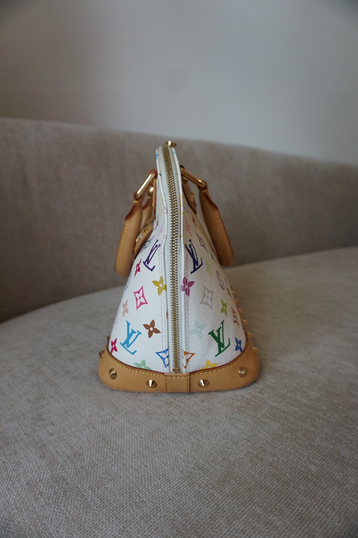 Pre-Loved Louis Vuitton Alma PM Multi Color