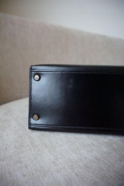 Pre-Loved Hermès Kelly 32 Black Box